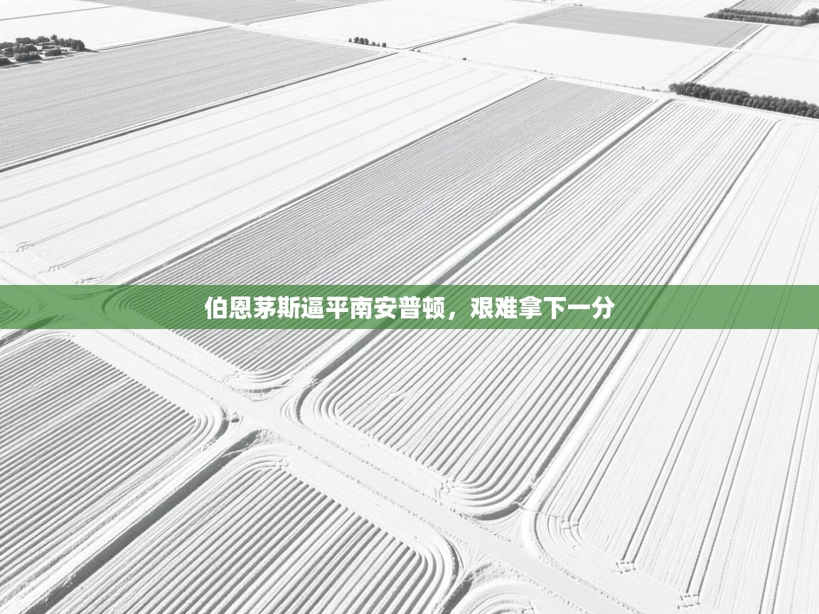 伯恩茅斯逼平南安普顿，艰难拿下一分